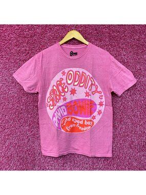 David Bowie Space Oddity Psychedelic Rock T-Shirt Medium